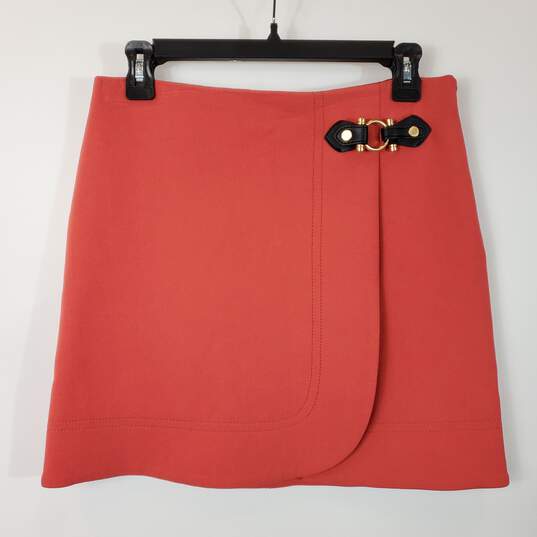 Marc by Marc Jacobs Women Red Mini Skirt Sz. 4 NWT image number 1