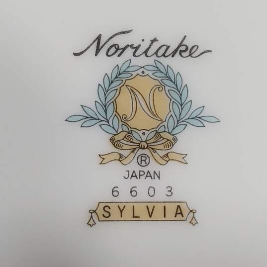 set of 6 Noritake Sylvia 6603 Floral Condiment Bowls image number 5