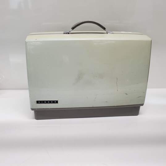 Singer 603e Sewing Machine Touch Sew Electric Pedal Portable Storage Case-Parts- image number 2