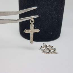 Sterling Silver Charm Jewelry Bundle 3pcs 14.7g alternative image