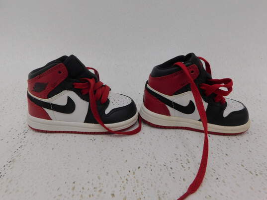 Jordan 1 Mid Infant/Toddler Shoes Size 4C image number 3