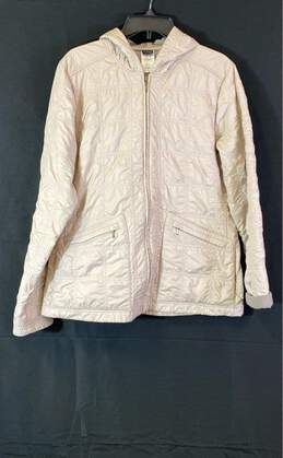Patagonia Women's Beige Quilted Jacket- XL