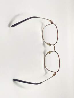 Mens Shiny Pale Gold Frame Clear Reading Eye Glasses J-0526837-D-01 alternative image