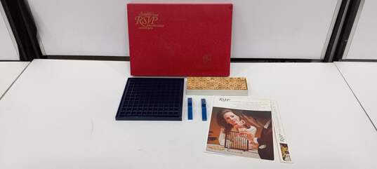 Vintage Scrabble RSVP Board Game image number 1