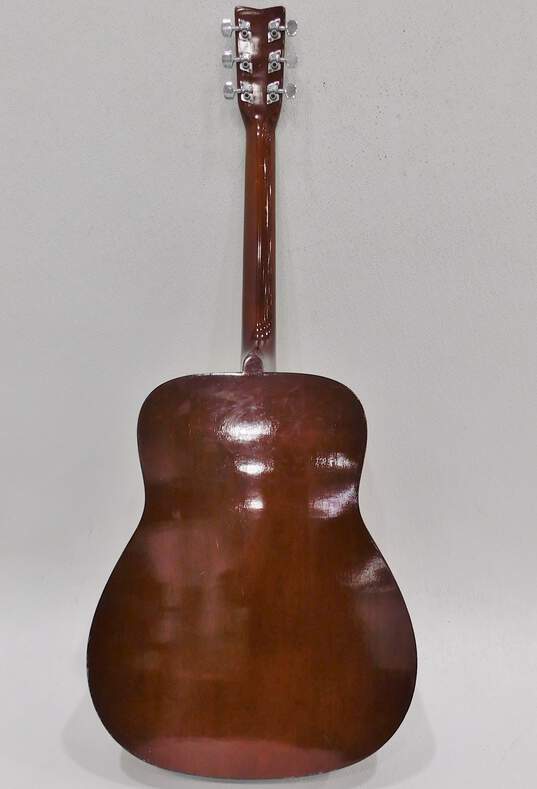 Yamaha Brand F-310 Model Wooden Acoustic Guitar w/ Hard Case image number 6