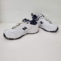 NWT New Balance MN's 608 V2 Casual Comfort White & Blue Trim Sneakers Size 9 alternative image
