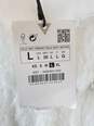 Zara White Ruffle Sleeveless Crop Top Size L image number 4