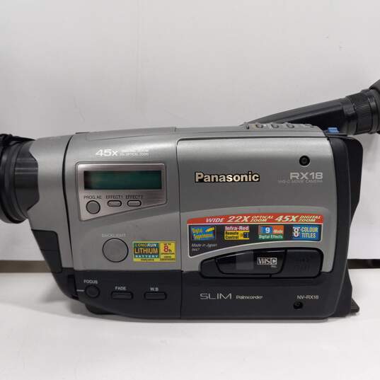 RX18 Palmcorder VHS-C Movie Camera image number 5