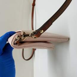 Women's Dooney & Bourke Pink/Brown Leather Crossbody Bag alternative image