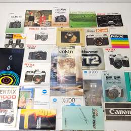 Assorted Lot of Camera and Photography Instructions Manuals
