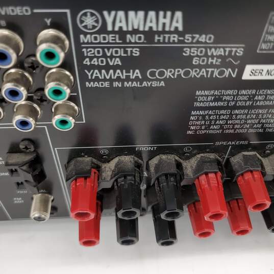 Yamaha HTR-5740 AV Receiver Untested image number 3
