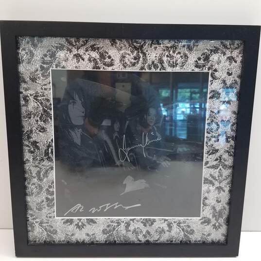 Framed, Matted & Signed Photo of The Kills- Alison Mosshart & Jamie Hince image number 1