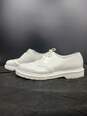 Men's Dr. Martens White Smooth Leather Oxford Shoes Size 11 image number 2