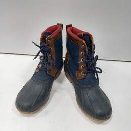 Tommy Hilfiger Blue Duck Boots Women's Size 8M