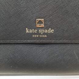 Kate Spade Saffiano Leather Crossbody Bag Black alternative image