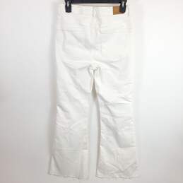 American Eagle Women White Denim Jeans Sz 6 NWT alternative image