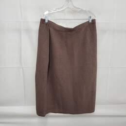 NWT Lafayette 148 New York WM's Nutmeg Skirt Size XXL alternative image