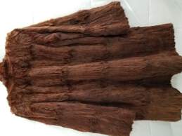 Penguin Fur Shop Brown Mid Length Fur Coat WM alternative image