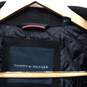 Tommy Hilfiger Black Quilted Lined Wool Coat Size L image number 2