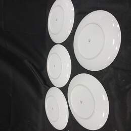 Eleanor Fine China Dinner Plates 5pc Bundle alternative image