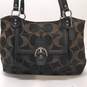 Coach Campbell Signature Belle Black/Brown Tote Bag image number 1