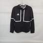 Adidas Black & White FZ Full Zip Jacket WM Size S NWT image number 1