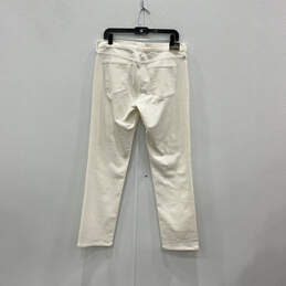 NWT Mens Ivory Denim Pocket Light Wash Stretch Straight Leg Jeans Sz 32x31 alternative image