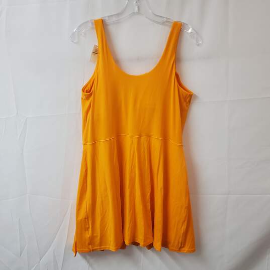 Offline by Aerie Nylon Athletic Orange Romper Size XL image number 2