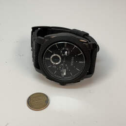 Designer Fossil FS4487 Black Stainless Steel Machine Analog Wristwatch alternative image