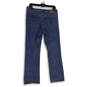 Womens Blue Denim Medium Wash 5-Pocket Design Bootcut Leg Jeans Size 10 image number 2