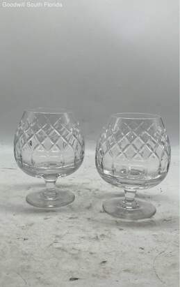 Cartier Set Of Two Brandy Glasses No Box