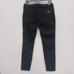 Michael Kors Women's Black Tapered Jeans Size 6 alternative image