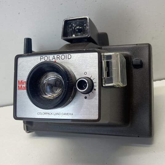 Vintage Polaroid Lot of 2 Instant Cameras image number 3