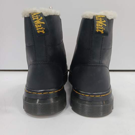 Dr. Martens Women's COMBS W Black Leather Lined Lace-Up Boots Size 9 image number 4