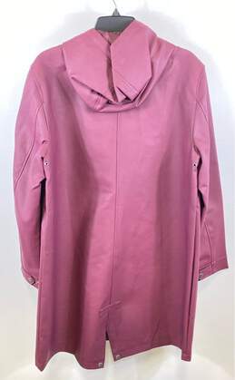 Levi's Womens Purple Pockets Long Sleeve Hooded Full Zip Rain Jacket Size XL alternative image