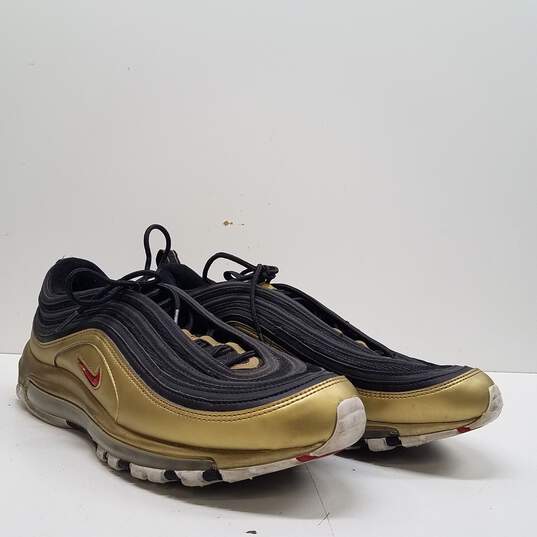 Nike Air Max 97 QS B-Sides Metallic Gold Athletic Shoes Men's Size 11.5 image number 3