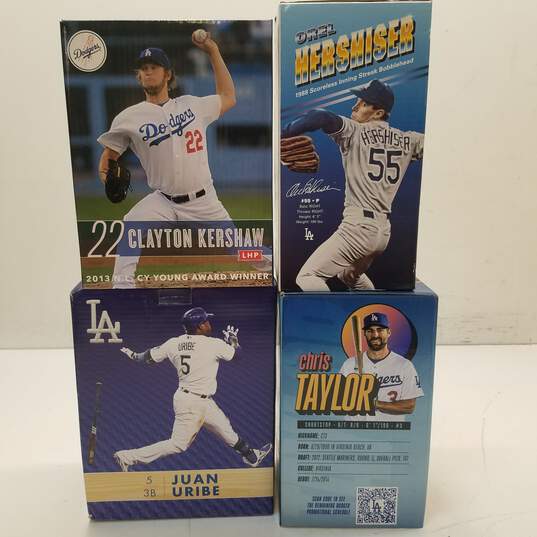 Lot of Assorted Los Angeles Dodgers Bobbleheads image number 8