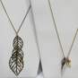 Assorted Gold & Silver Toned Fashion Jewelry Lot of 5 image number 5