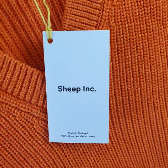 Sheep Inc. Women Orange Sweater 4/XL NWT image number 3