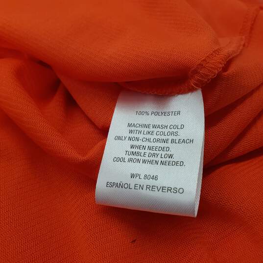 Maison Jules Women's Orange Sleeveless Dress Size Medium - NWT image number 3