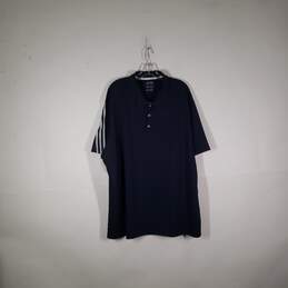 Mens Climacool Short Sleeve Collared Activewear Polo Shirt Size 3XL