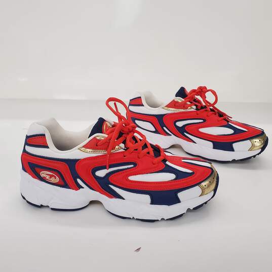 FILA Creator Red/Blue/White Sneakers Men's Size 8.5 image number 3