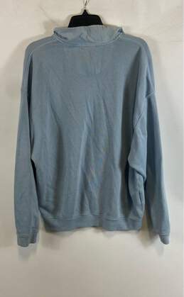 Tommy Bahama Mens Blue Cotton Long Sleeve Quarter-Zip Pullover Sweatshirt Sz XL alternative image