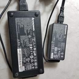 Lot of Two Lenovo Laptop Adapters alternative image