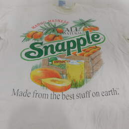 Vintage Snapple Mango Madness T-Shirt Size Unisex XL alternative image