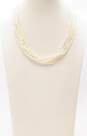 Romantic 14k Yellow Gold Clasp FWP 5 Strand Necklace & Bracelet 58.6g image number 2