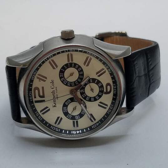 Kenneth Cole40mm Case Retro Dial Chronograph Men's Quartz Watch image number 6