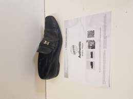 Prada Mens Loafers Black Sz 8.5 W COA