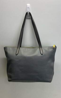 Coach Pebble Leather Taylor Gallery Tote Grey alternative image