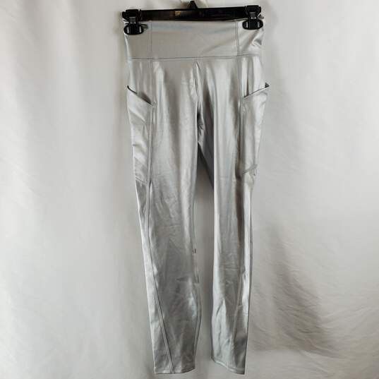 Fabletics Women Silver Yoga Pants Sz XS NWT image number 4